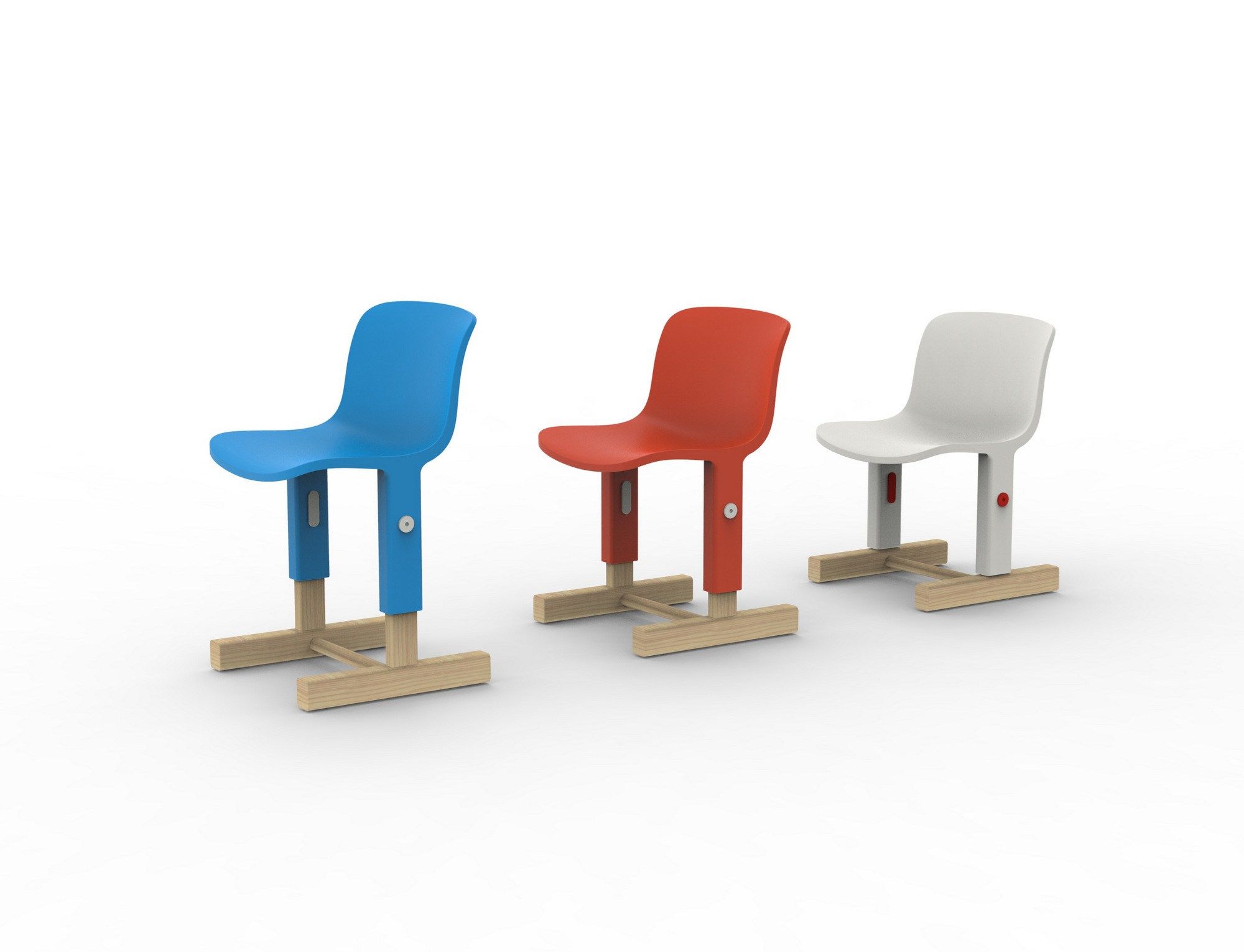 Регулируемый по высоте стул из полипропилена Magis Little Big ARCH-00150736 - Вид №1