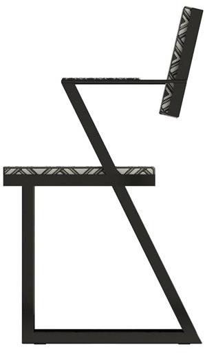 ZALABA Design Стул из ткани с подлокотниками Zulu sun-id-1440745 - Вид №2