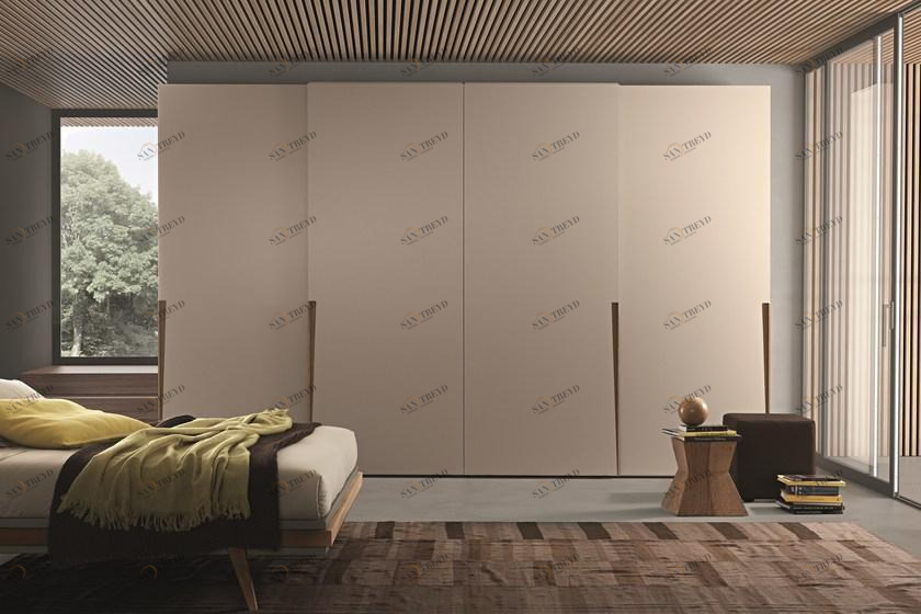 Presotto Модульный лакированный шкаф в современном стиле с раздвижными дверьми Tecnopolis sun-id-1409065