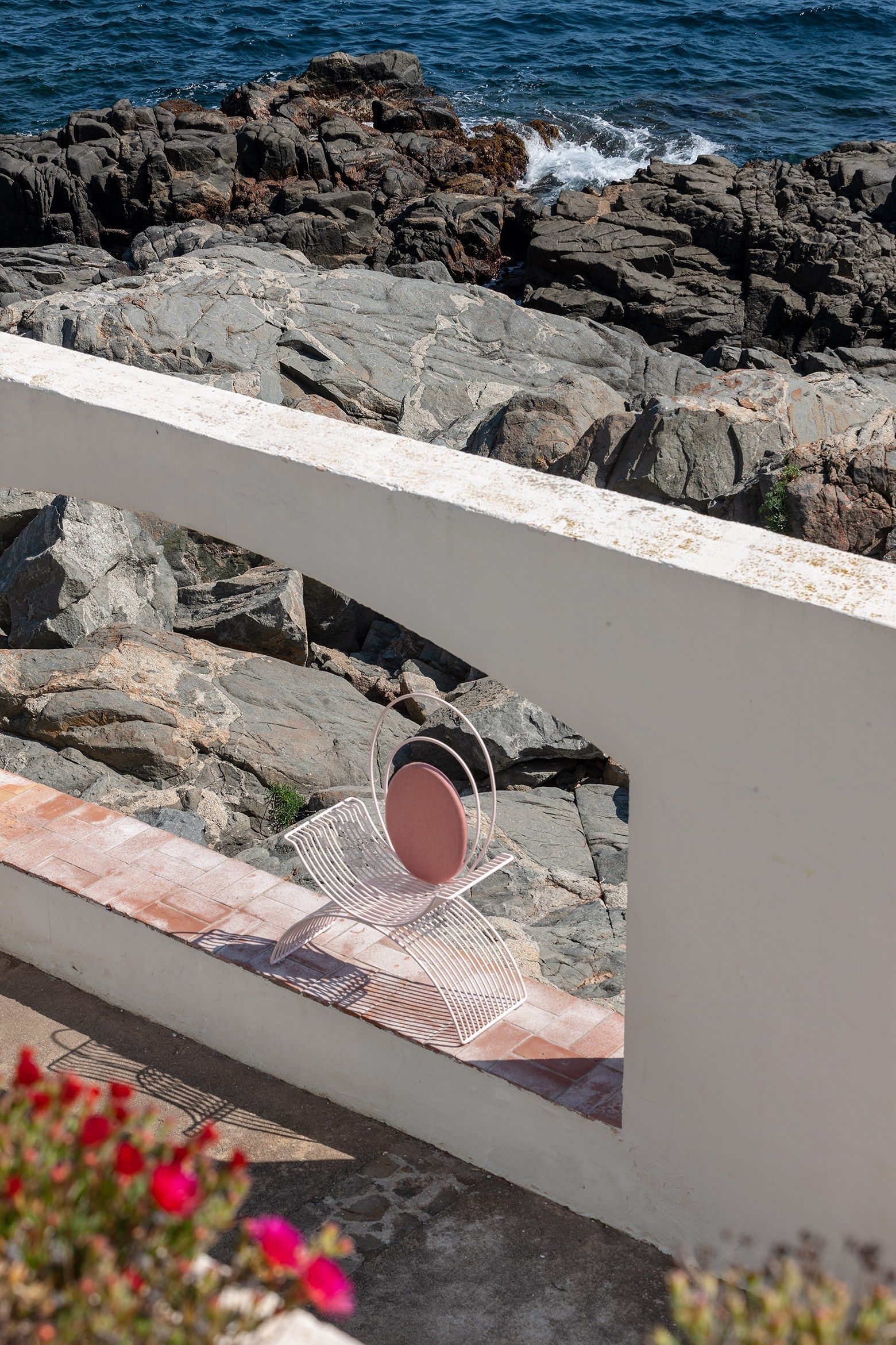 Стальной садовый стул с подлокотниками iSimar Romana ARCH-00082158 - Вид №13