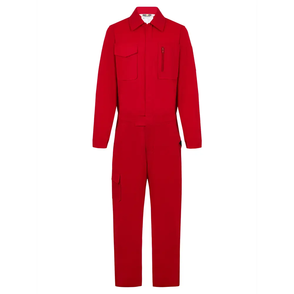 Рабочий комбинезон Dowell D83251 красный XXL/56 89433433 STLM-1572884