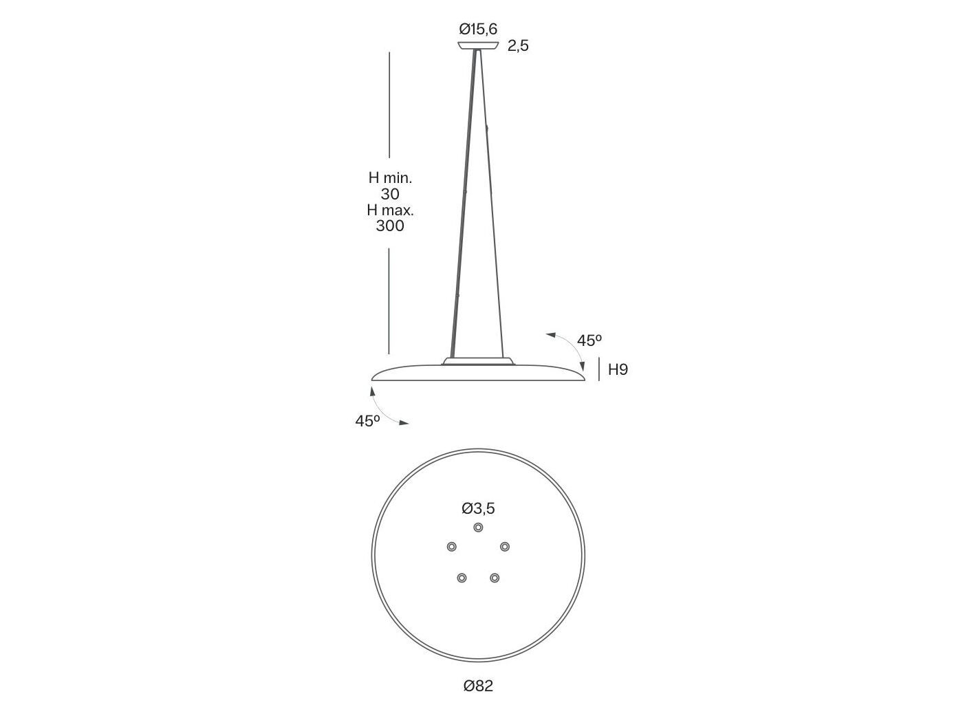 Светодиодный подвесной светильник Olé Lighting ARCH-00070763 - Вид №1