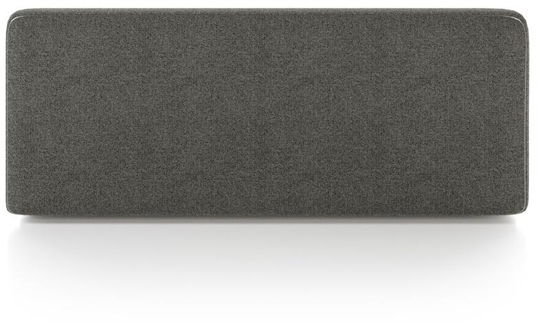 Liu Jo Living Collection Двуспальная кровать из ткани с мягким изголовьем Urban fan Crs - Вид №6