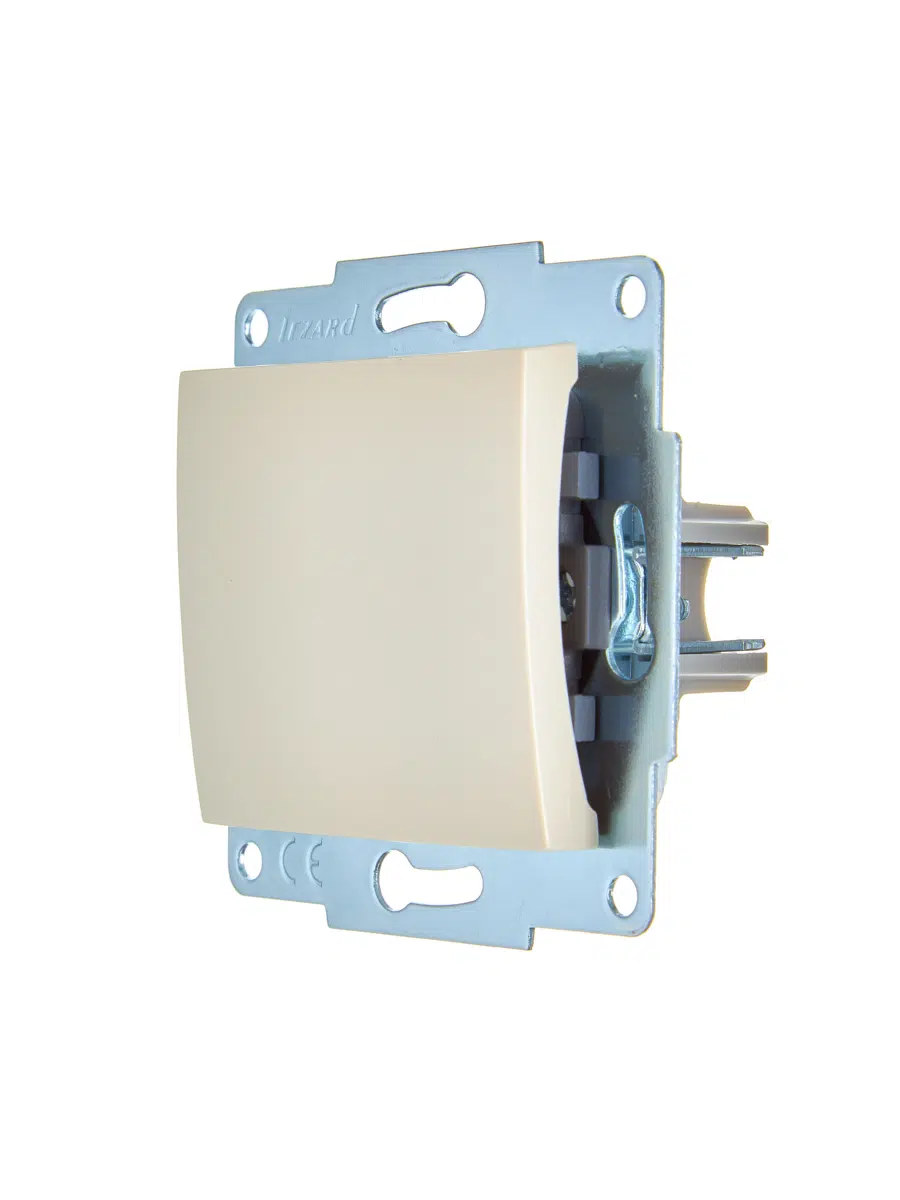 ASTI Выключатель крем механизм LEZARD 7081-0388-100 - Вид №3