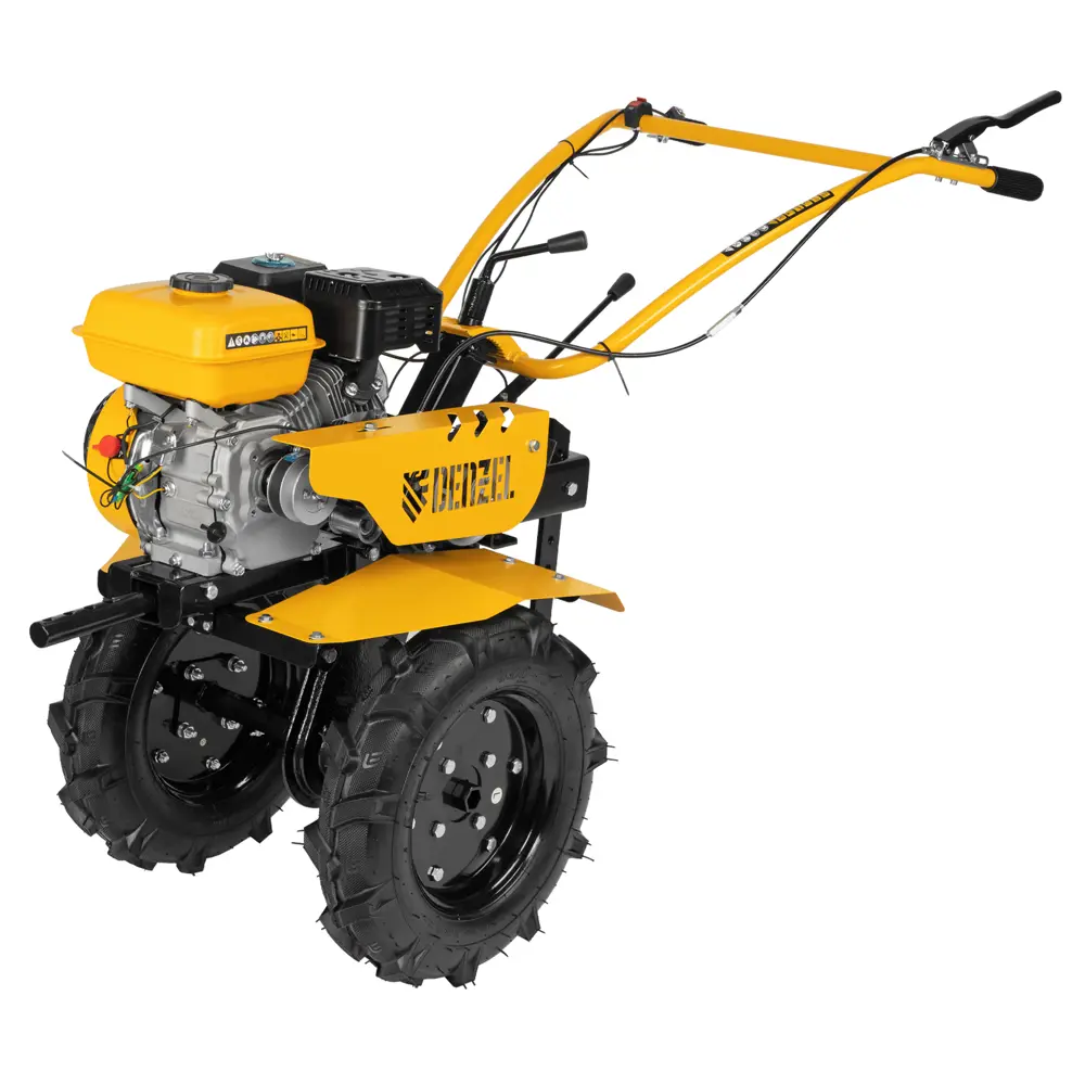 Мотоблок DENZEL DPT-270S с бензиновым двигателем 7 л.с. 89365317 STLM-1580281