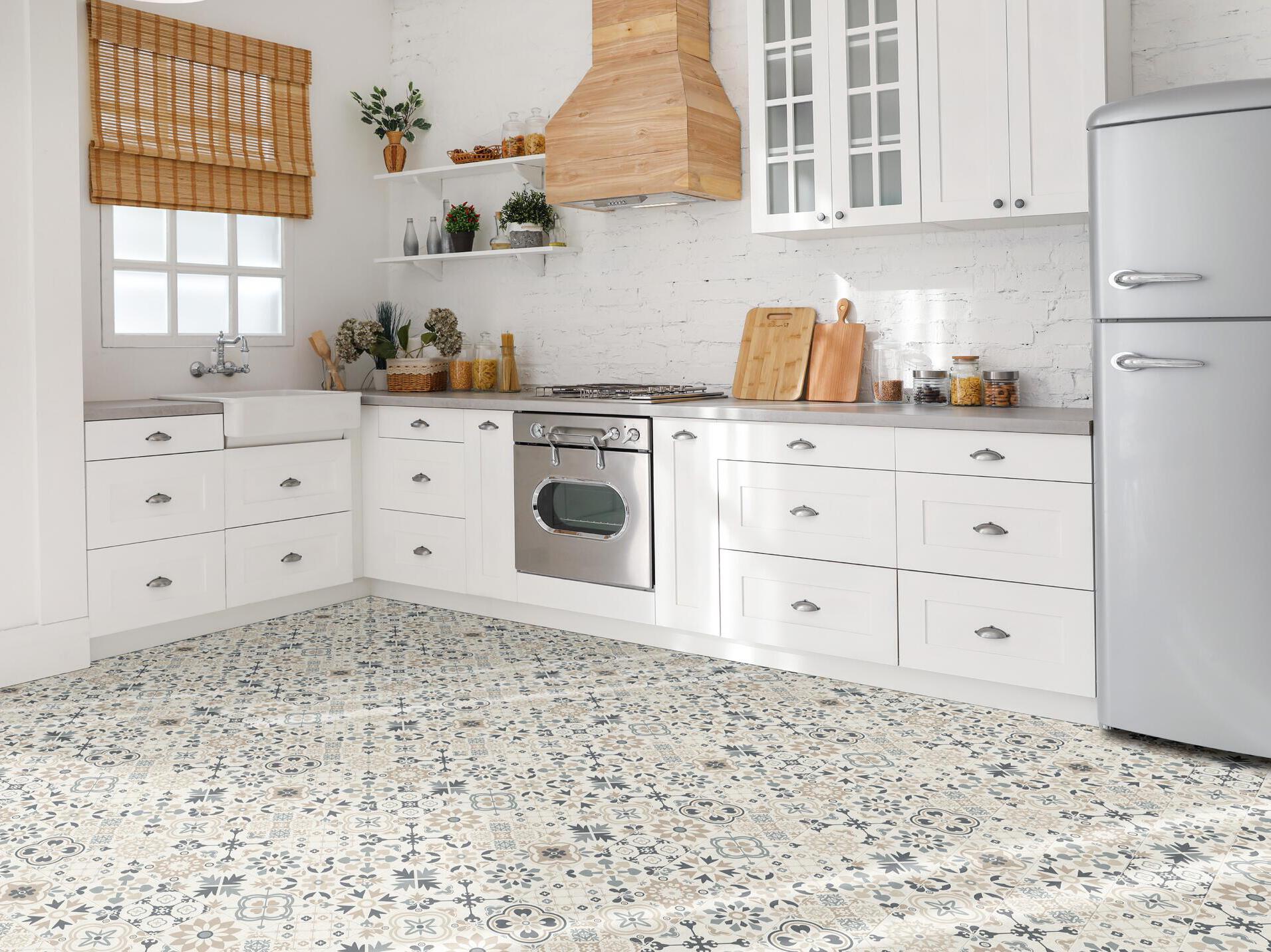 Нескользящий виниловый пол с цементным эффектом BEAUFLOR Evasion ARCH-00132106