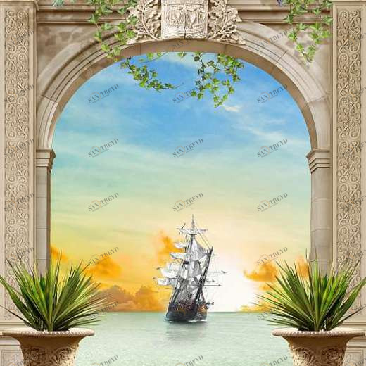 P-046 Фотообои DIVINO L&P 2х2.7 м P046