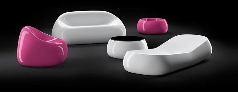 Plust 2-х местный полиэтиленовый диван Gumball sun-id-1428361 - Вид №1