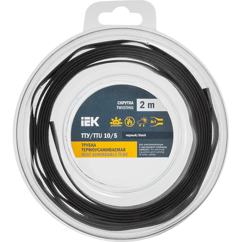 Термоусадочная трубка IEK для надежной изоляции проводов 88878363 STLM-1456079