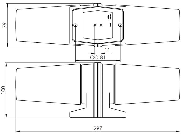 Настенный светильник из опалового стекла Ifö Electric Bernadotte ARCH-00094161 - Вид №3
