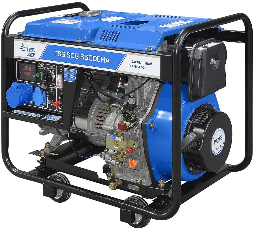 Электрогенератор  дизельный  ТСС SDG 6500EHA 5411126 STDN-0004487 - Вид №2