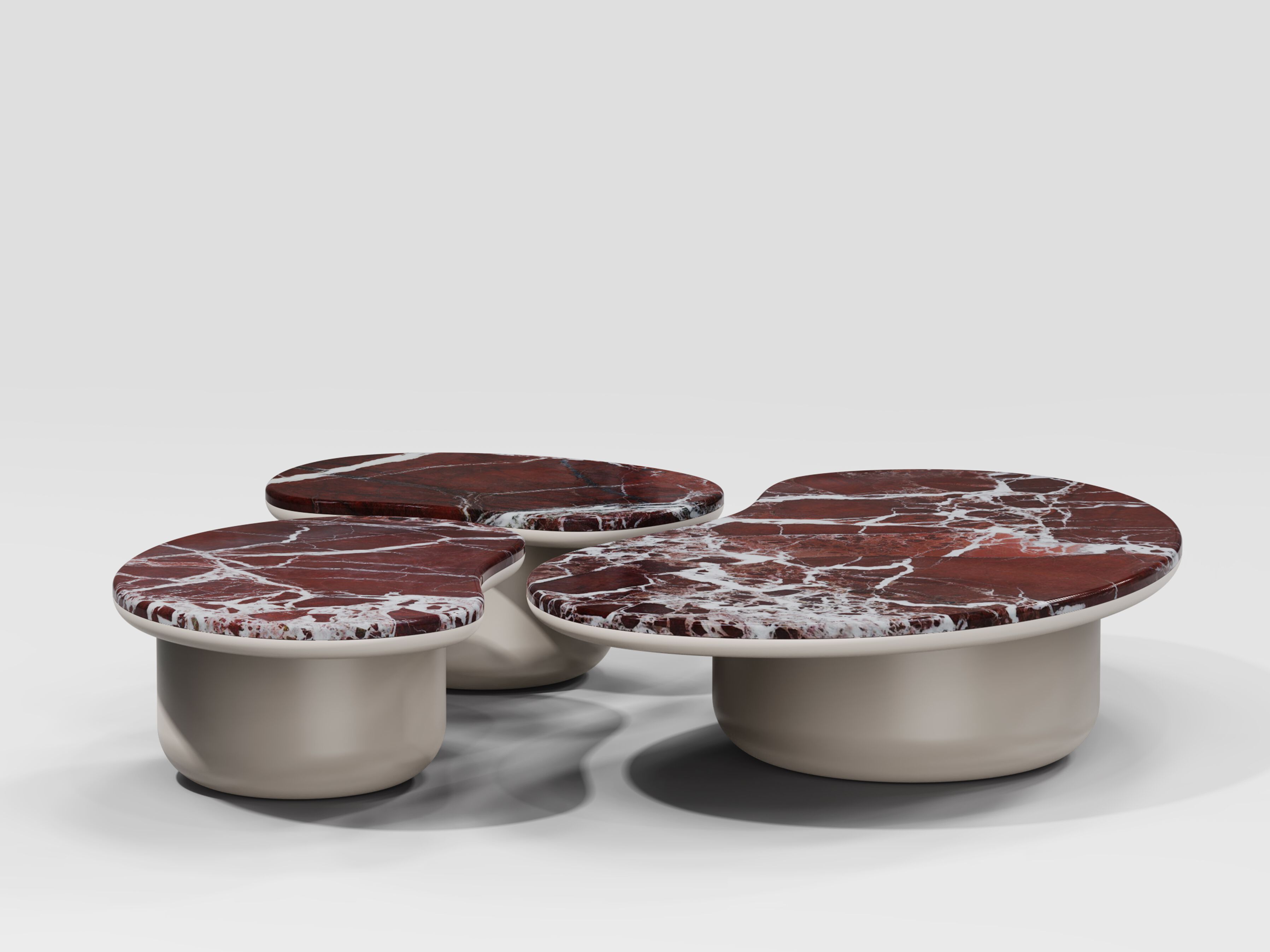 Низкий мраморный журнальный столик Secolo озера ARCH-00140027