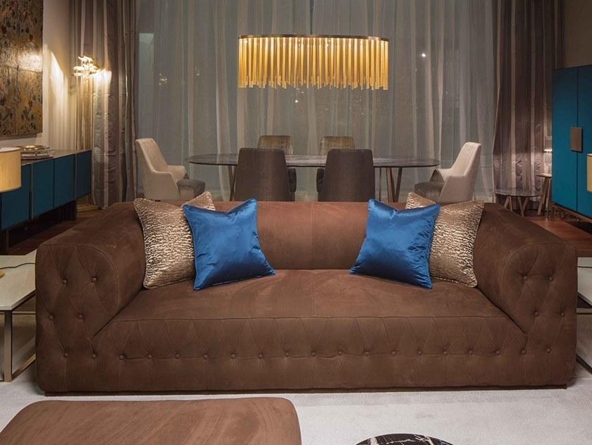 Paolo Castelli 3-х местный диван из нубука sun-id-1395034 - Вид №6