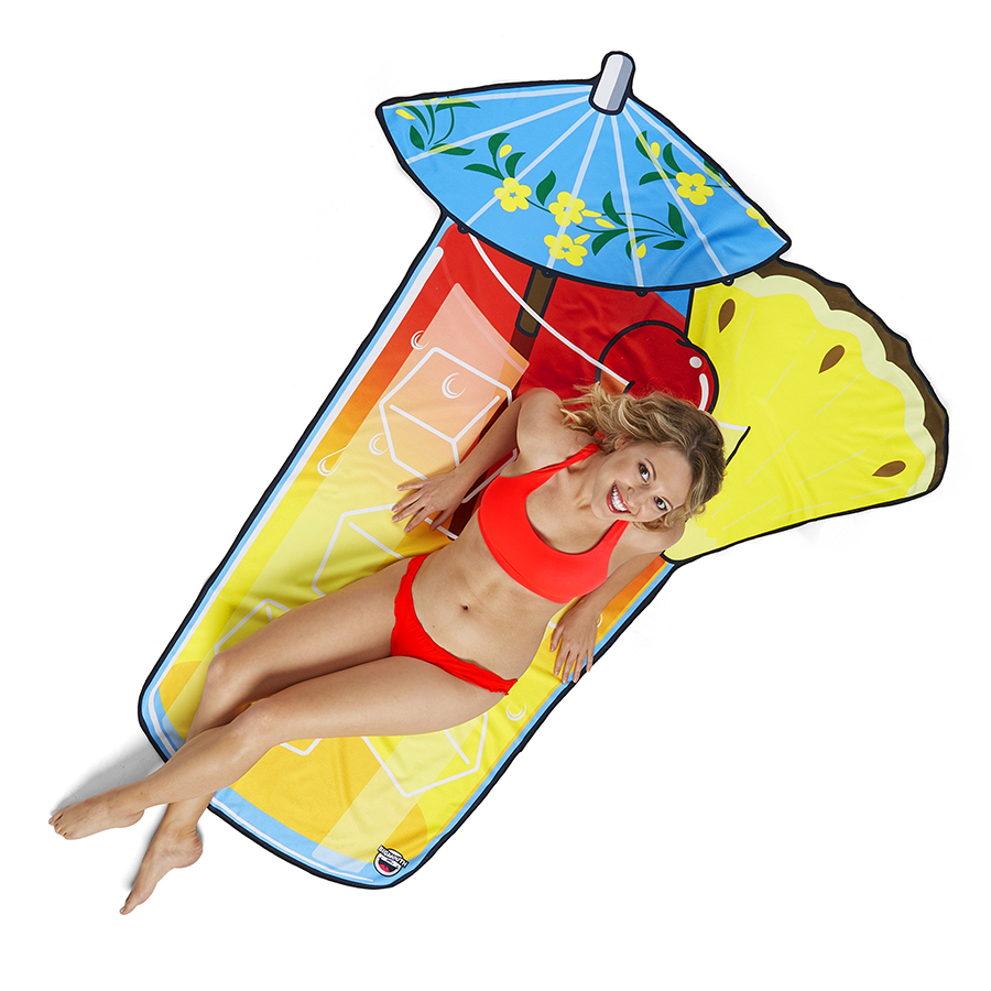 BMBT-0007 Покрывало пляжное , tropical drink BigMouth 