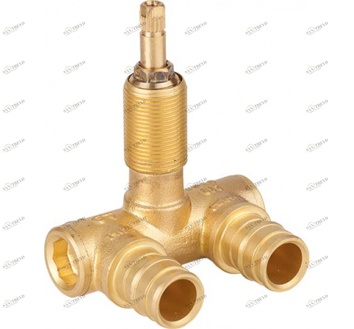 GENEBRE 3184b 20 Кран шаровой встроенный "U" для трубы PEX-a 