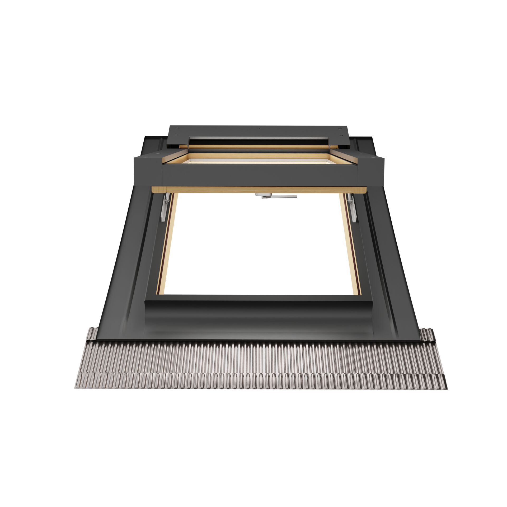 Алюминиевое и деревянное окно vasistas Emica Habitat ARCH-00115375 - Вид №2