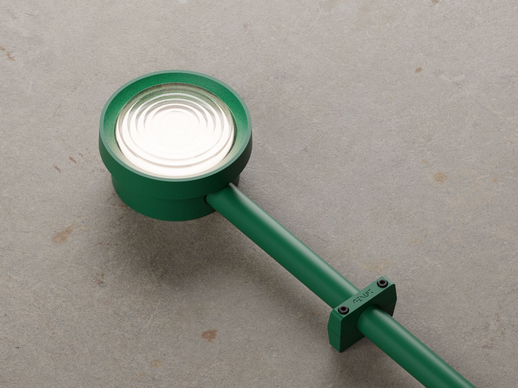 Алюминиевый настенный светильник с порошковым покрытием Genuit цвет ARCH-00098621 - Вид №5