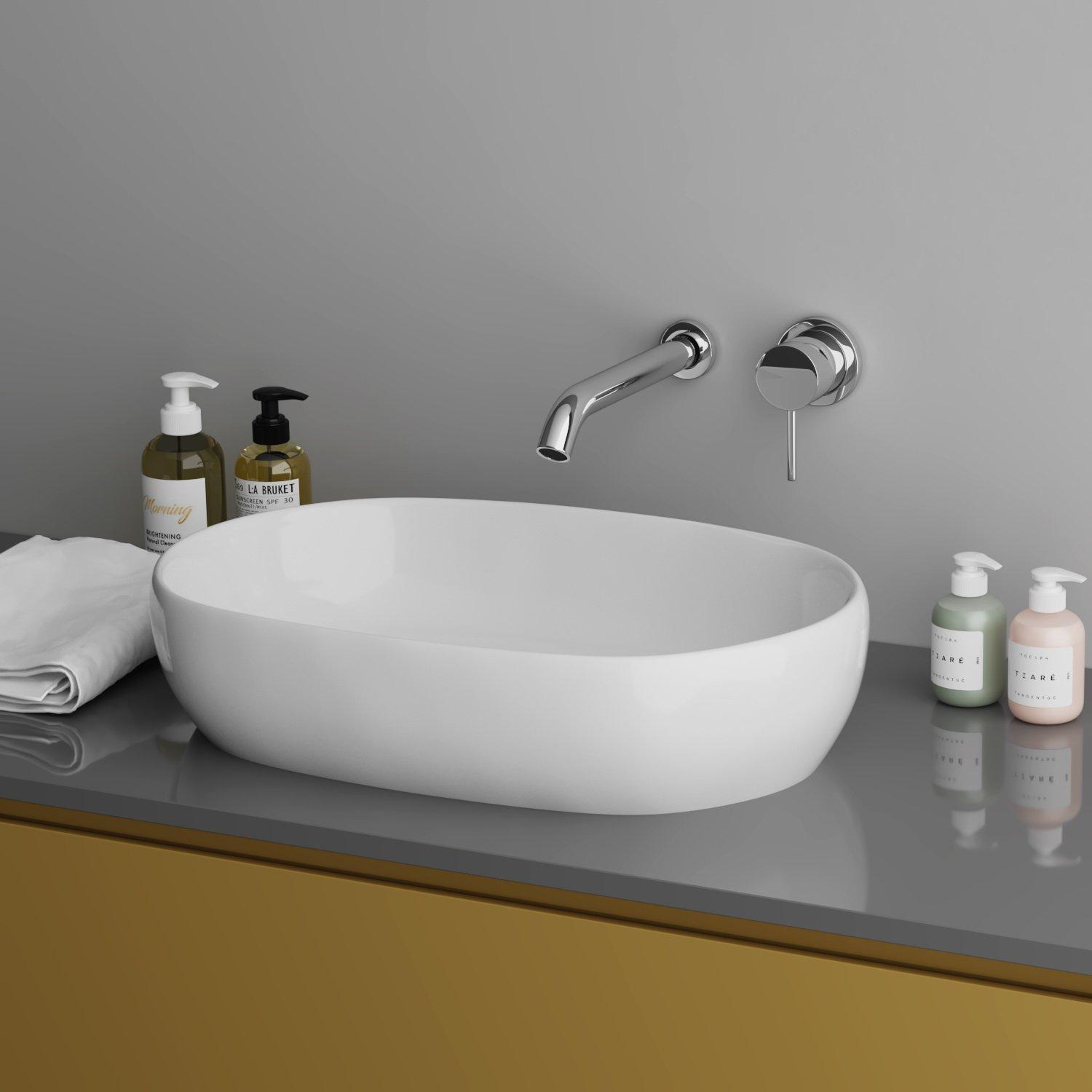 GR-3015 Накладная раковина на столешницу  прямоугольная Grossman  - Вид №3