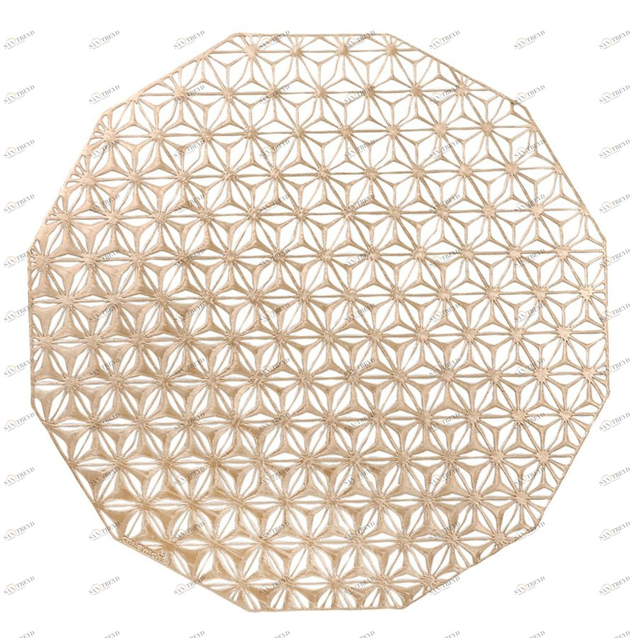 Салфетка виниловая Pink Champagne, Ø36 см Chilewich C100488002