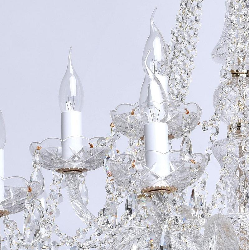 Подвесная люстра MW-Light Каролина 6 367012918 золото MW-LIGHT ДИЗАЙНЕРСКИЕ, КАРОЛИНА 188199 Золотой  - Вид №2