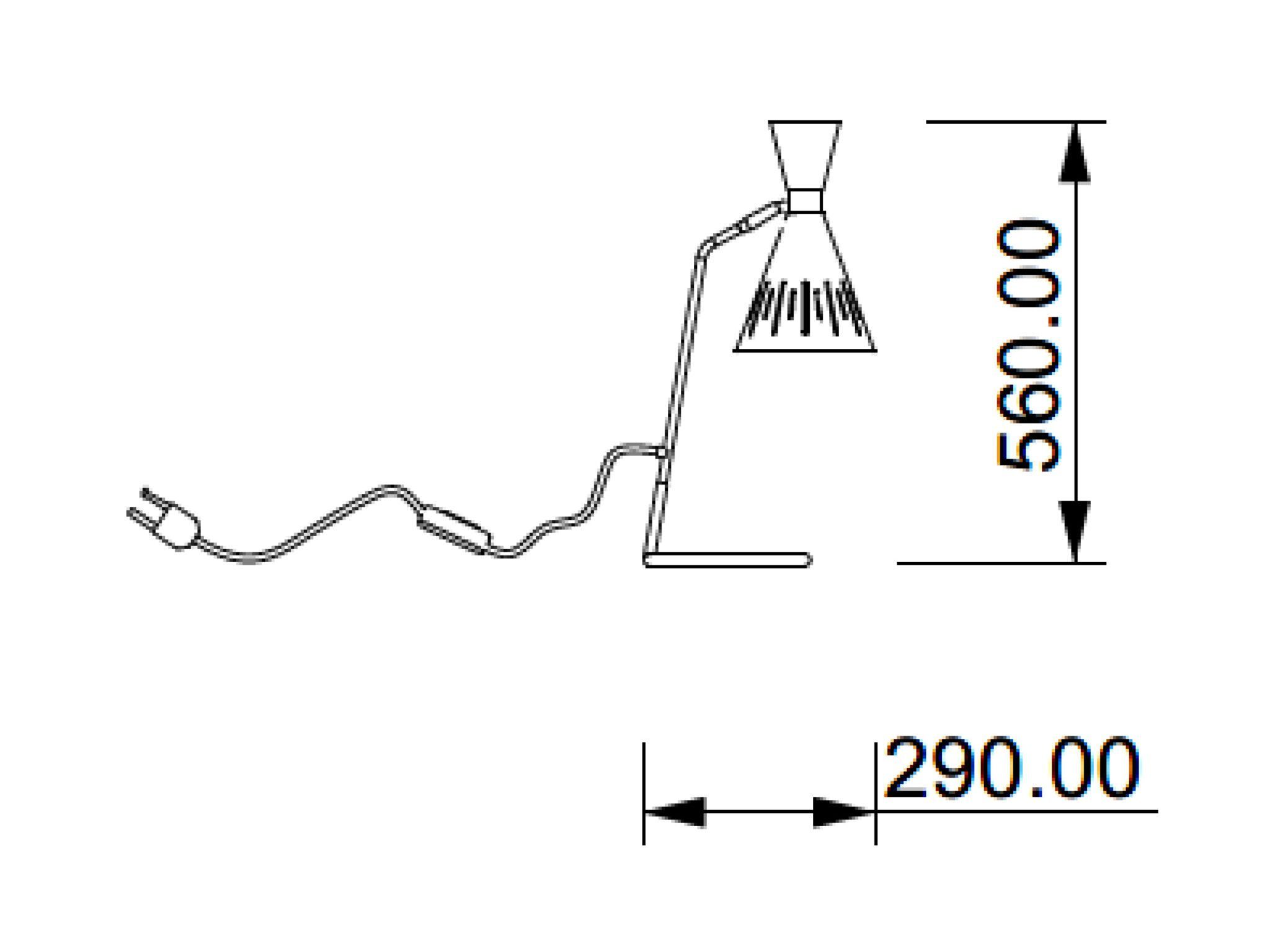 Металлическая светодиодная настольная лампа Lampex Italiana Pop ARCH-00022920 - Вид №4