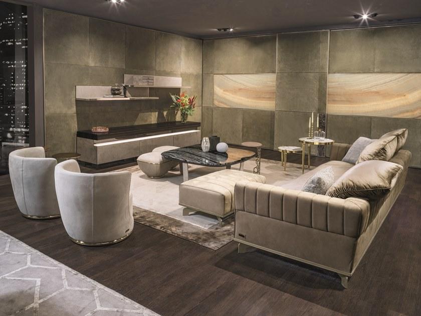 Longhi Модульный буфет из кожи с ящиками Loveluxe 2018 – illusion collection Y 778 - Вид №2