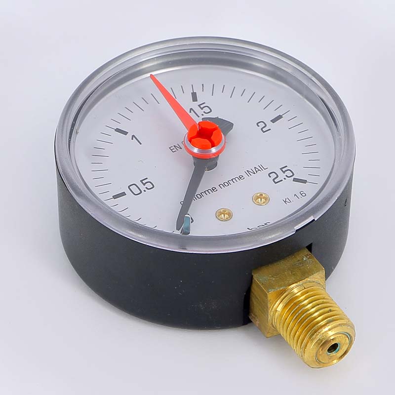 Манометр радиальный 1/4" 63 мм EMMETI 2,5 бар 00612003 - Вид №1