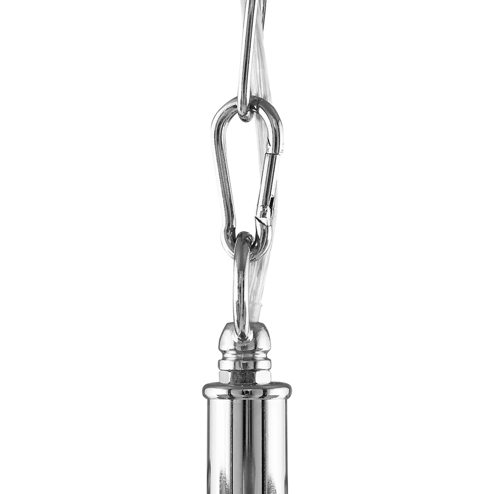 Люстра Freya Aurora: 5-рожковая потолочная в хроме и сером 89168090 STLM-0079383 - Вид №5