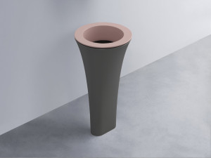 AMLA45-CP+AMPILT-LV+AMCOLT-CM Раковина Amedeo Tondo отдельностоящая cielo Enjoy + Amedeo