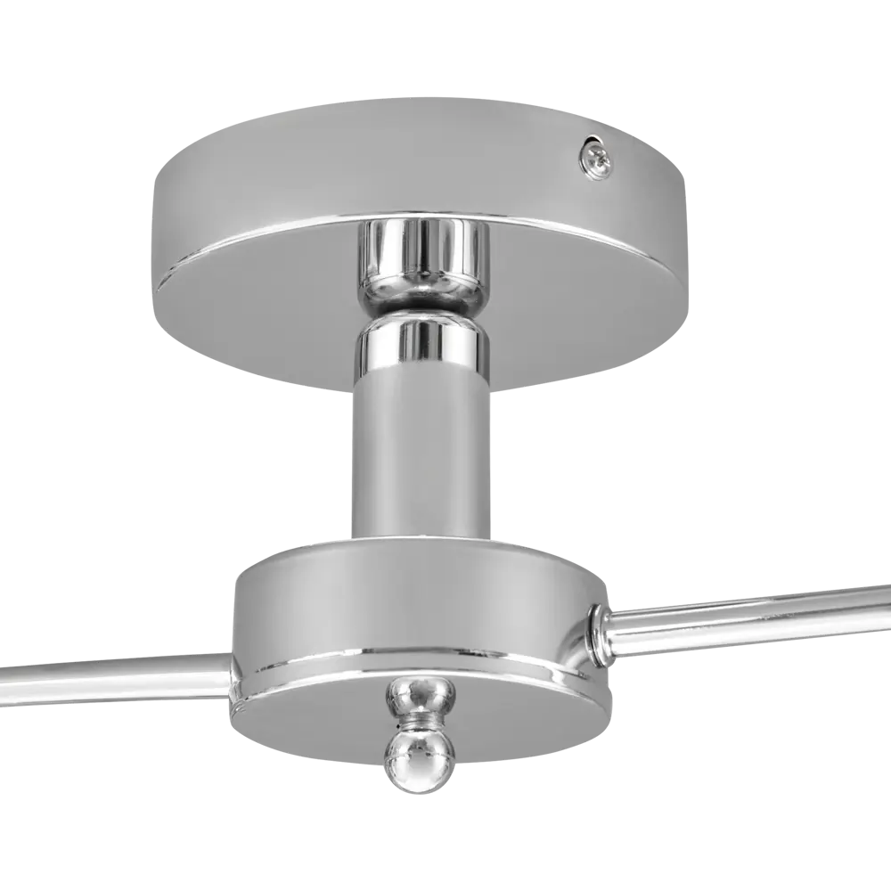 Люстра потолочная JLIGHT PEKA 4 лампы 22 м², цвет хром 84534225 STLM-2004606  - Вид №4