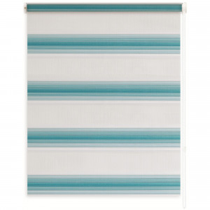 83503214 Штора рулонная день-ночь Miamoza Palermo 120x160 см зелёная