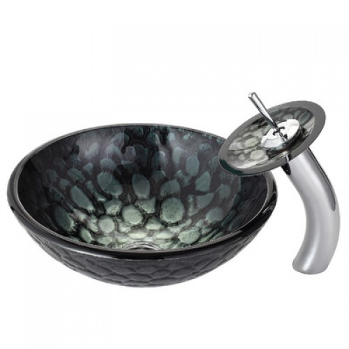 U-GV397-19mm-KGW1700 Накладная раковина на столешницу  прямоугольная Krausru 