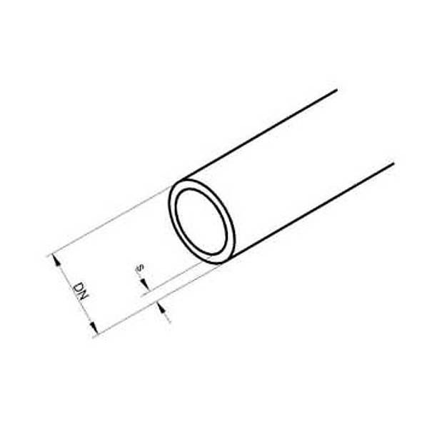 6950089 SANHA 9500 сист.труба в штангах нержавеющая сталь 88,9x2,0 мм  - Вид №1