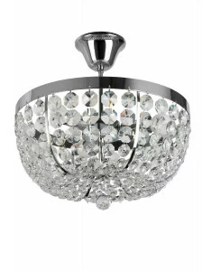 Потолочный светильник Toplight Mary TL1510X-03CH TOPLIGHT MARY CHROME 202103 Прозрачный;хром