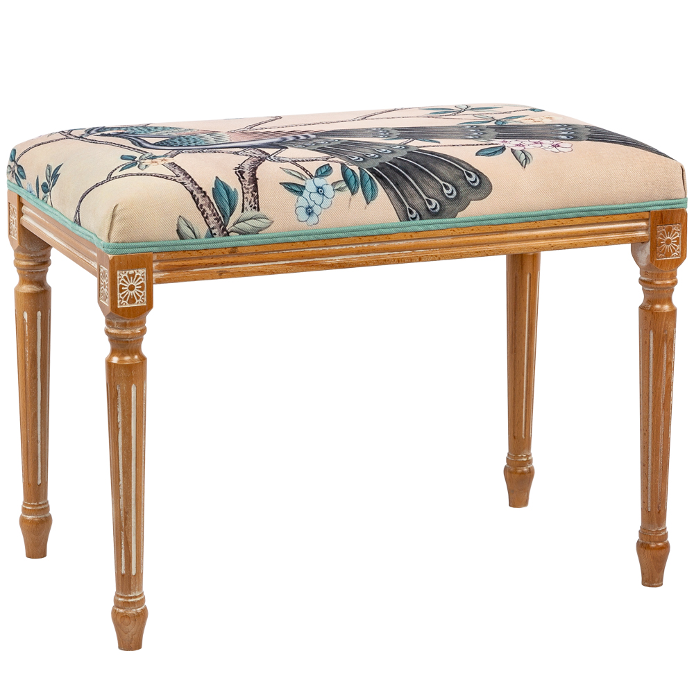 21060761 Банкетка большая «Императорский павлин» Object Desire 