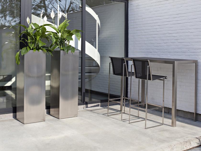 FueraDentro Высокий садовый горшок из нержавеющей стали Cima sun-id-1458448 - Вид №3