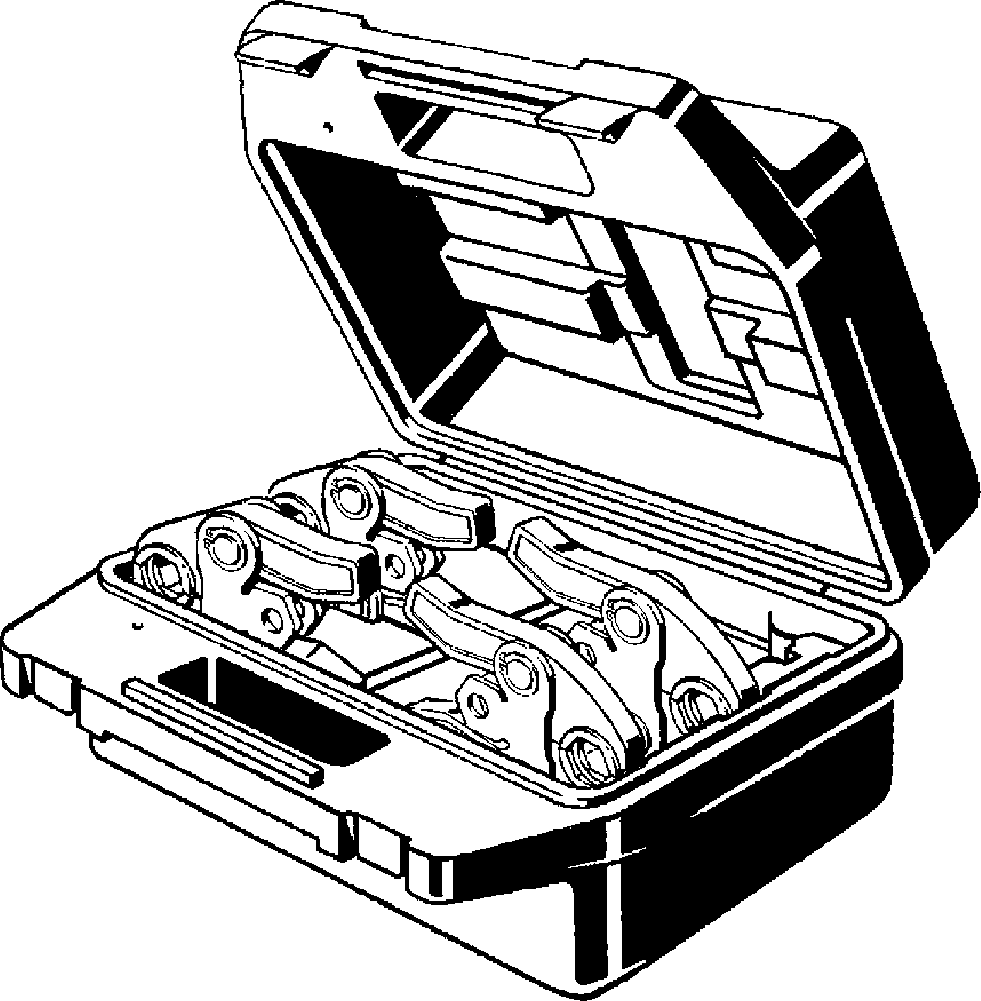 751 388 *) Модель 2799.81 Трубопроводные системы  Системные пресс-инструменты  Системные пресс-клещи PT2  Трубопроводные системы из пластика Santreyd  - Вид №1