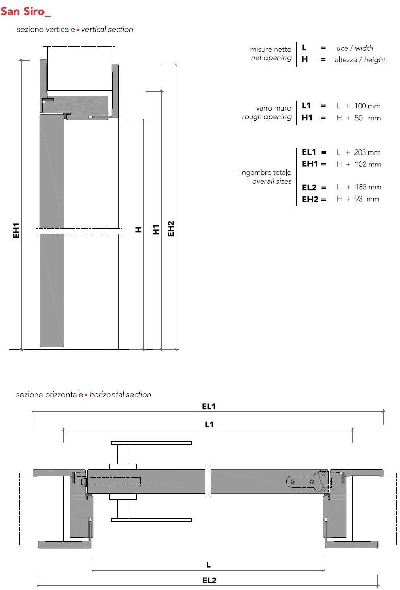 Lualdi Распашная сотовая дверь со скрытыми петлями Home Santreyd sun-id-1368452 - Вид №9