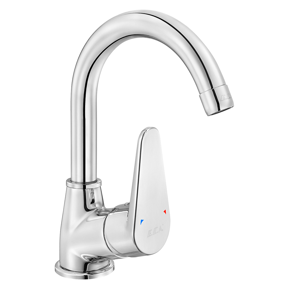 102188126  Смеситель для раковины Spylos Swan Pipe Eca 