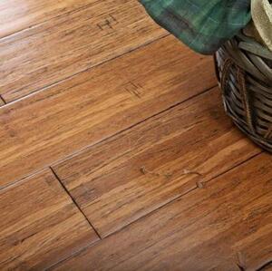 Массивная доска Parketoff Экзотика Прессованный Карибы Бамбук Селект (Рельефная) 915х125 мм.