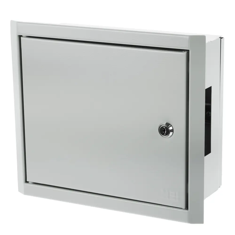 Распределительный щит IEK Home на 12 модулей с замком и DIN-рейкой 12407019 STLM-0002127