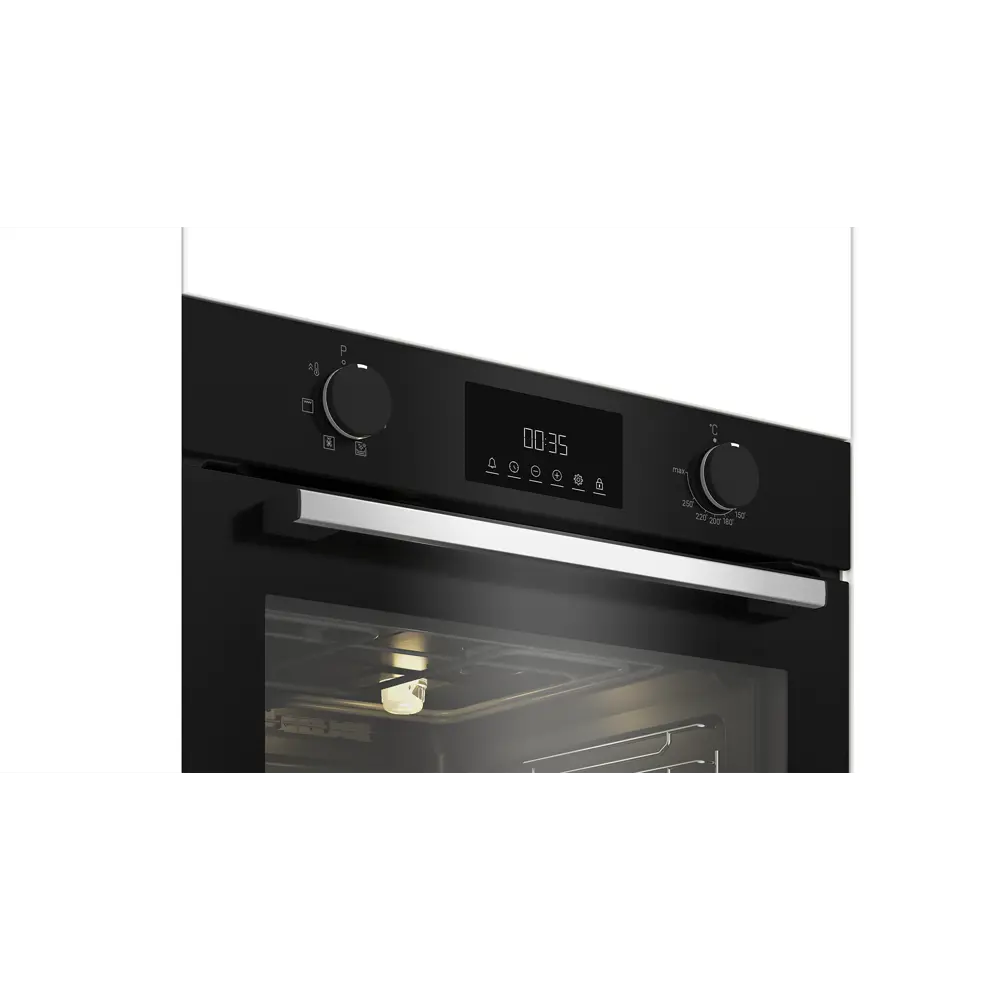 Электрический духовой шкаф Indesit IFE 3644 BL 59.4x59.5 см конвекция цвет черный STLM-2100939 - Вид №3