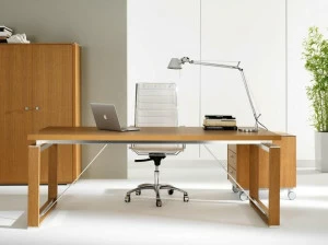 IFT Прямоугольный рабочий стол из фанерованной древесины Electa