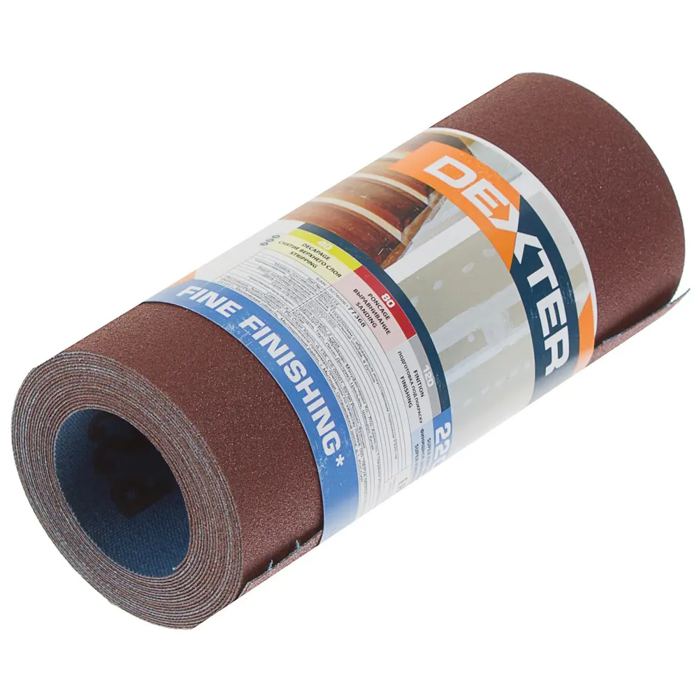 Абразивный рулон Dexter P220 для финишной шлифовки дерева 18785627 STLM-0012716 - Вид №2