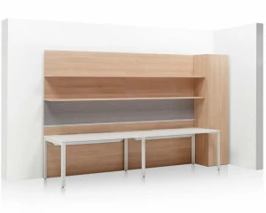 Herman Miller Офисный шкаф из дерева