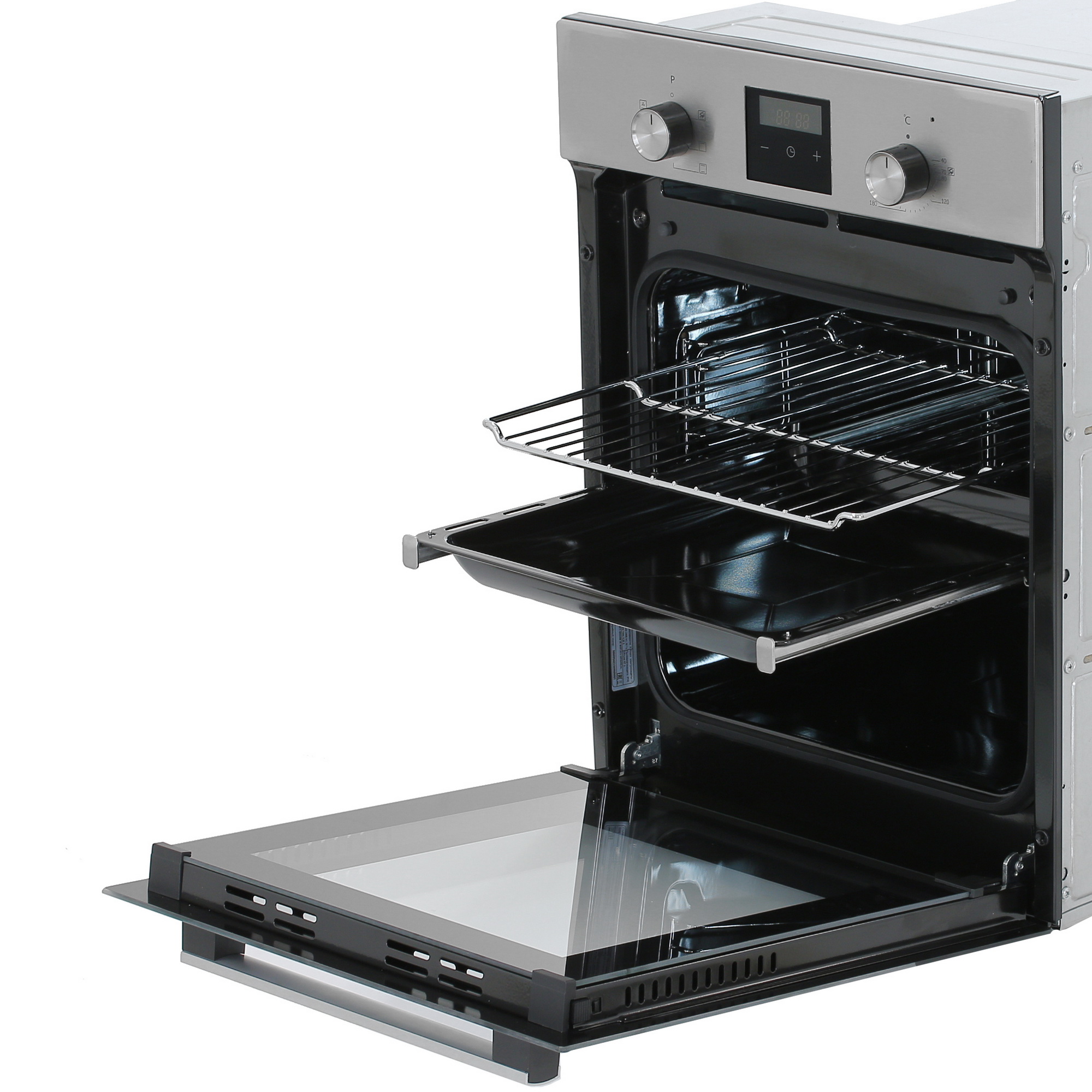 8186940 Электрический духовой шкаф Simfer B4EM56016 серебристый STDN-0118906 - Вид №6
