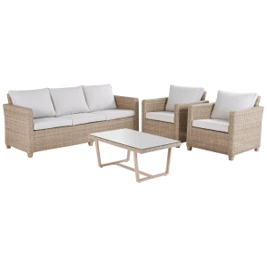 Набор садовой мебели Naterial Medena полиротанг цвет бежевый