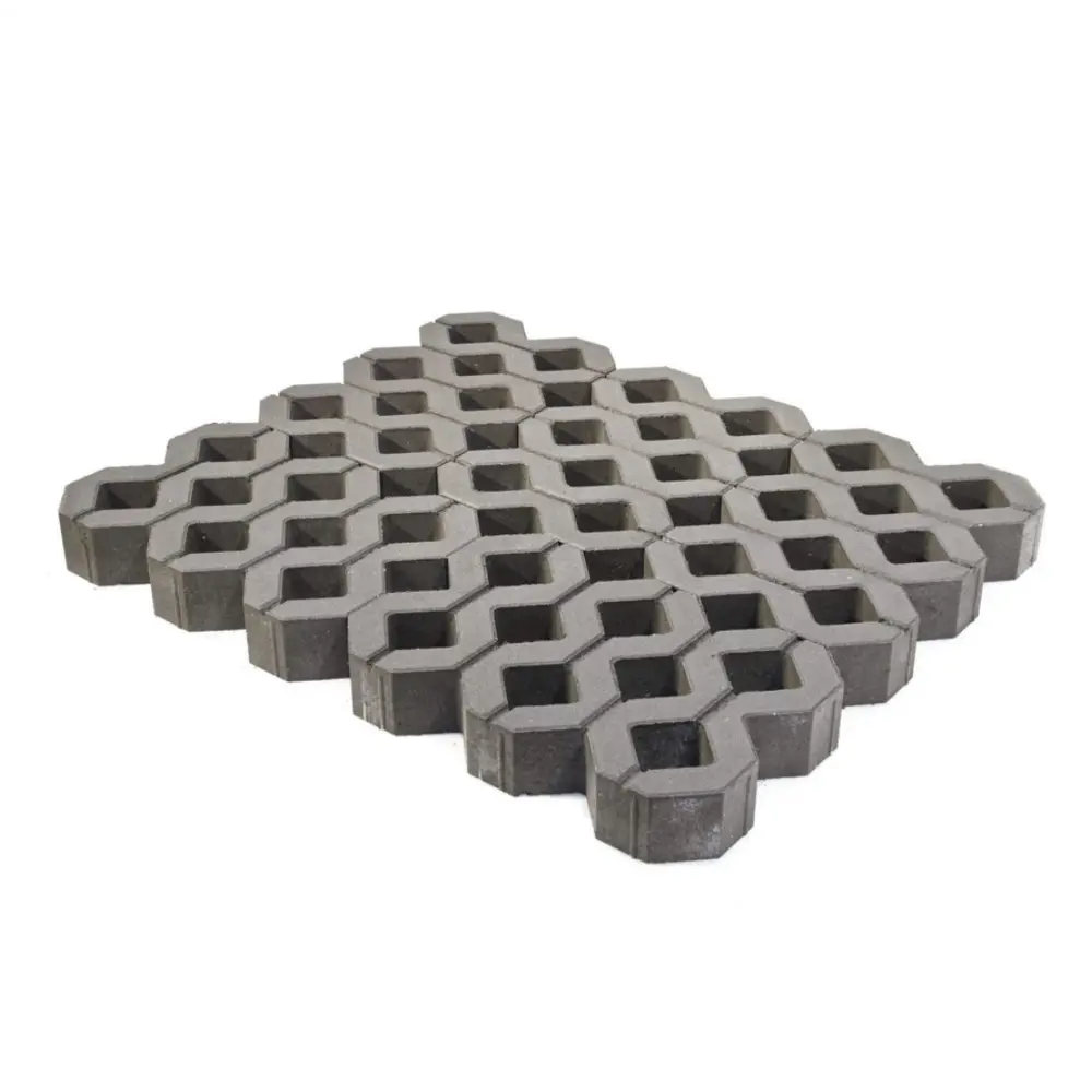 Газонная решетка Braer Меба 400x600x100 мм серый 82205446 STLM-2149128 