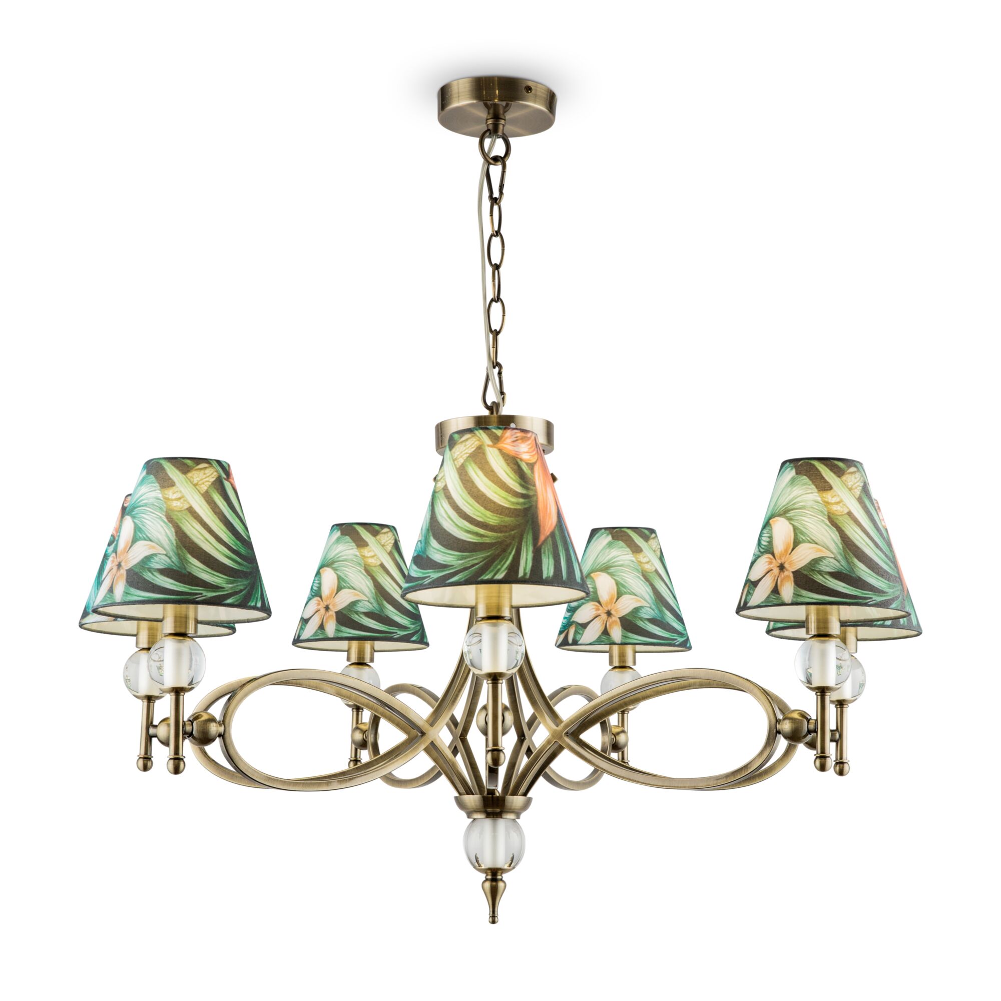 M2-07-SB-LMP-O-12 Люстра 12 Maytoni Provence - Вид №1