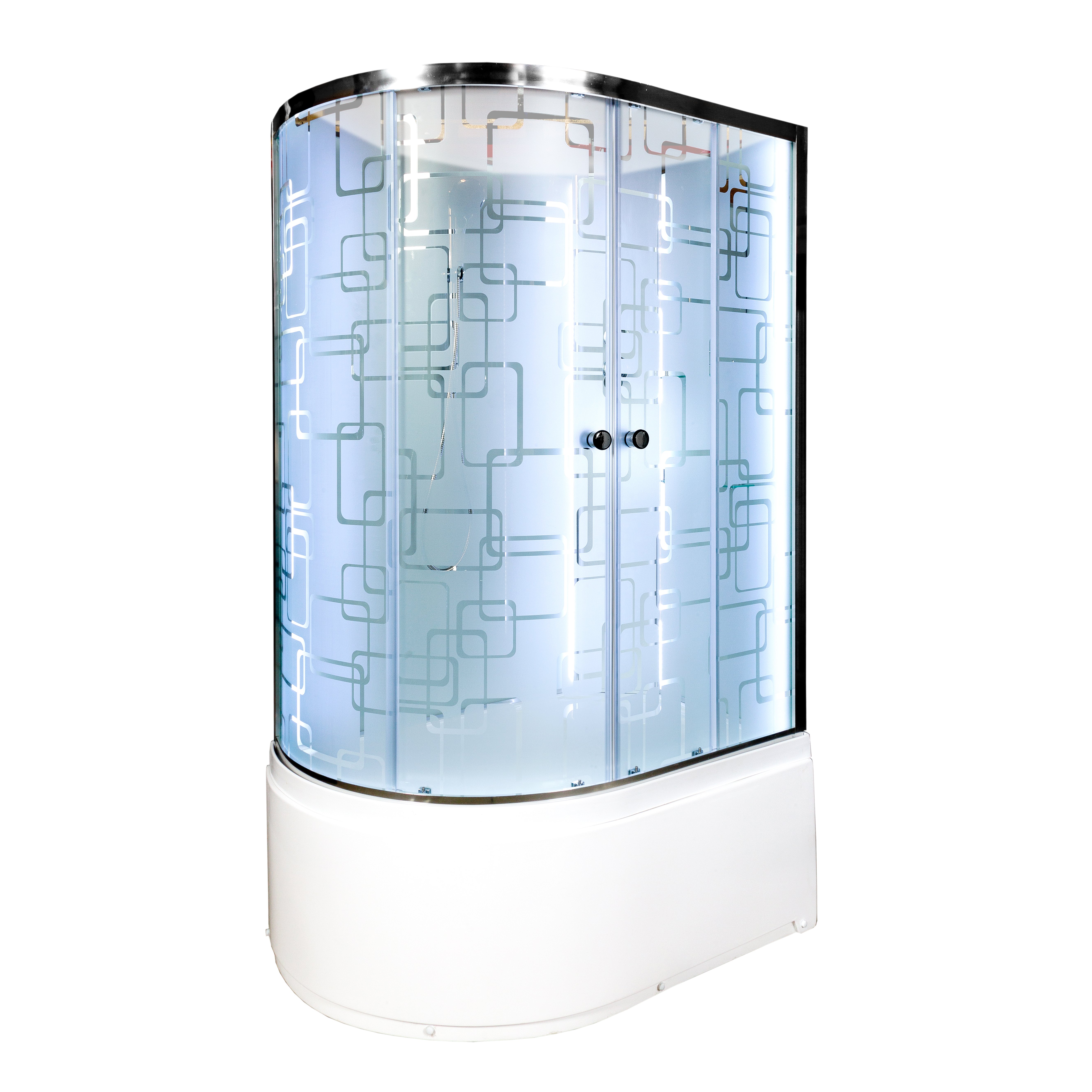 D279S LED Душевая кабина DETO Серия D ЕМ4511 R N LED с гм. - Вид №6